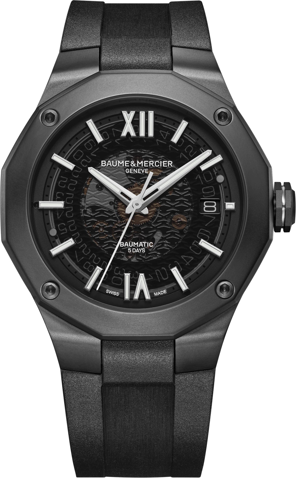 Baume et Mercier Riviera Baumatic Mens Watch BMR-344 Image 1