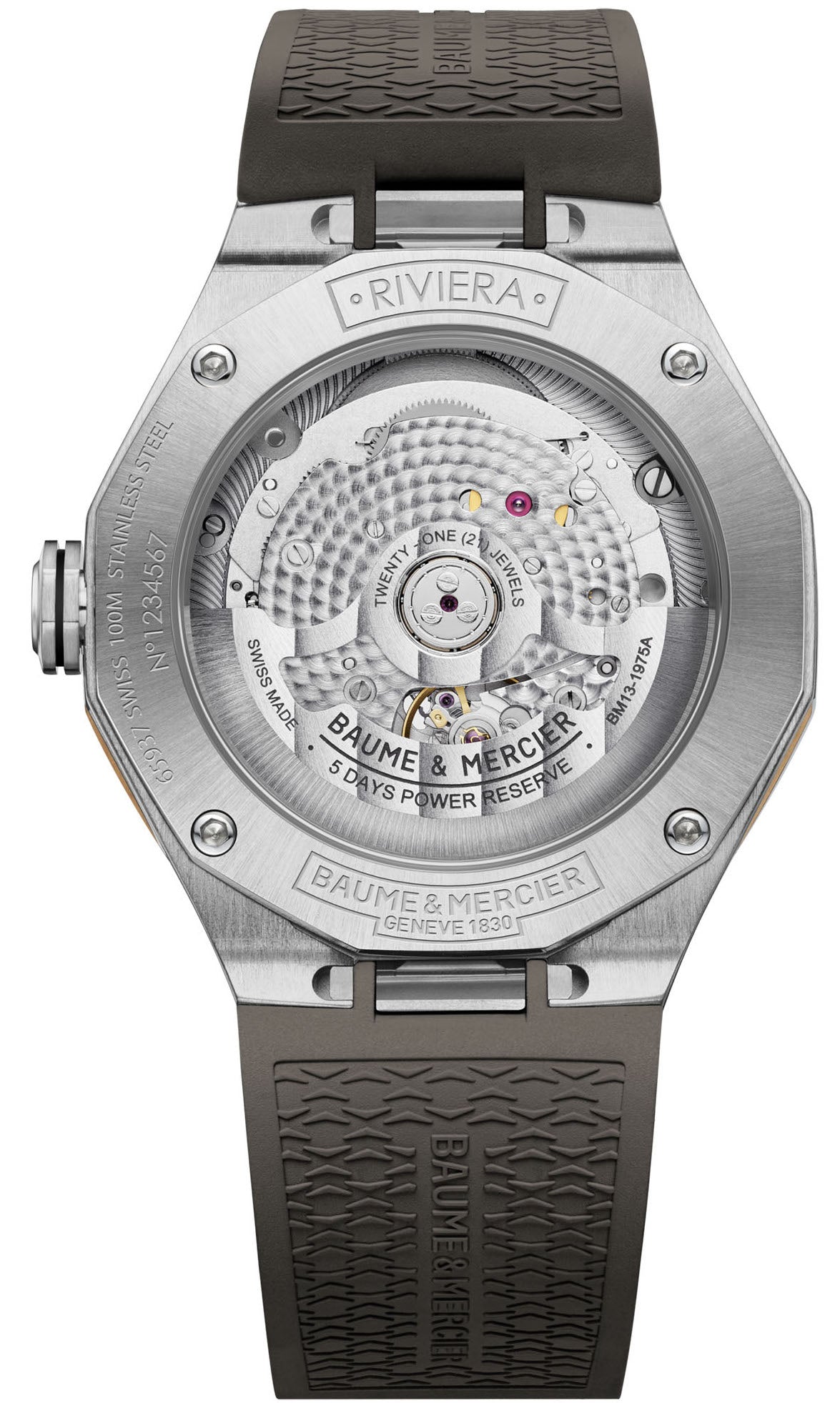 Baume et Mercier Riviera Mens Watch 10720 Image 2