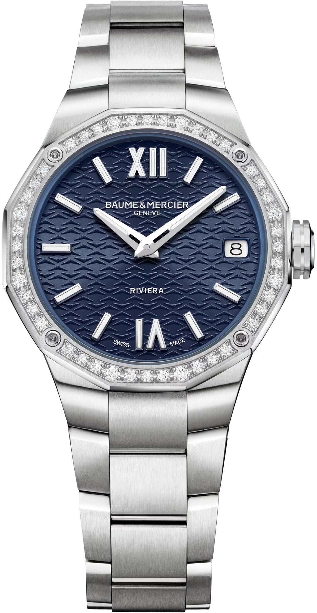 Baume et Mercier Riviera Quartz Diamond Ladies Watch 10765 Image 1