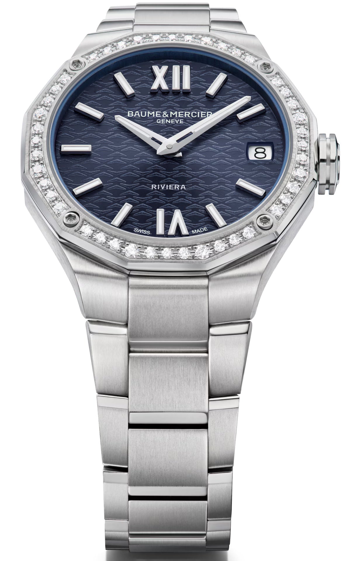 Baume et Mercier Riviera Quartz Diamond Ladies Watch 10765 Image 3