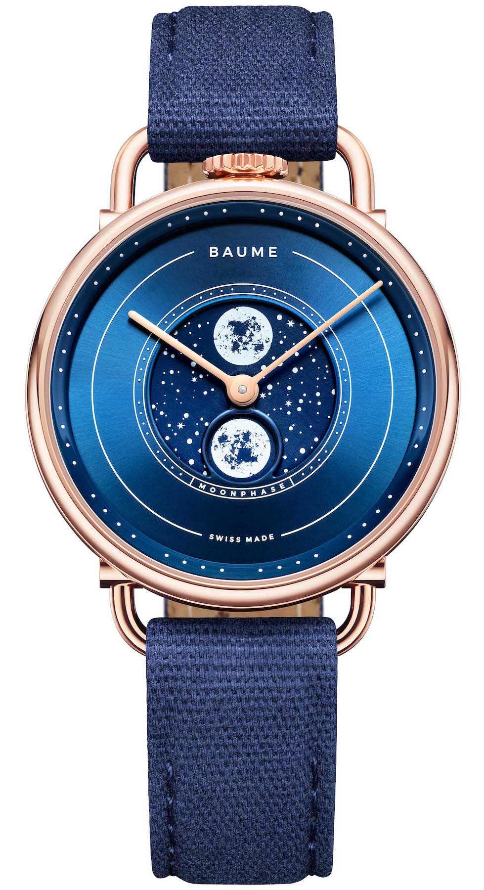 Baume Quartz Moon Phase Watch 10638 Image 1