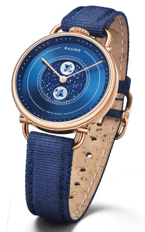 Baume Quartz Moon Phase Watch 10638 Image 4
