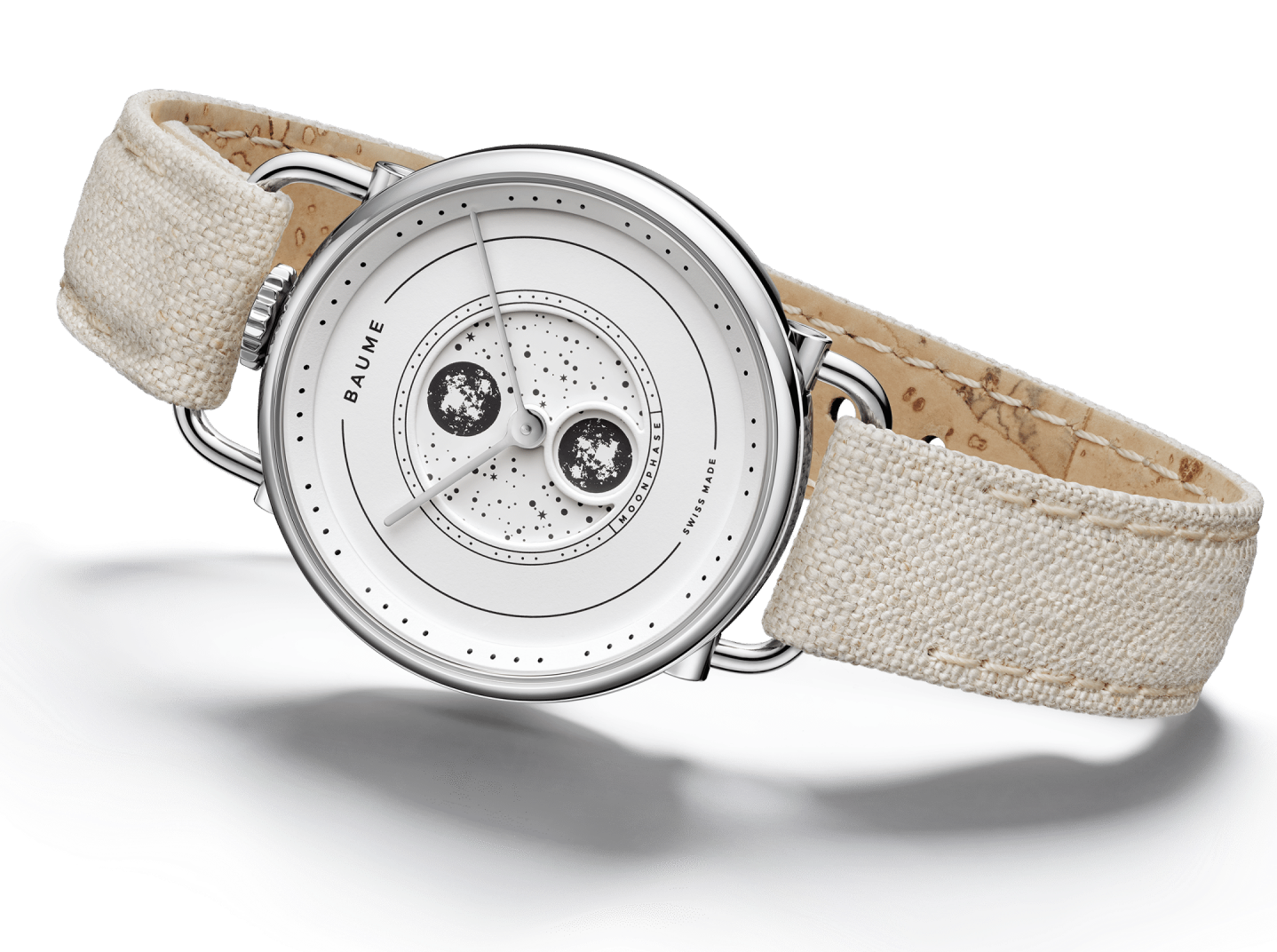 Baume Quartz Moonphase Watch 10639 Image 3