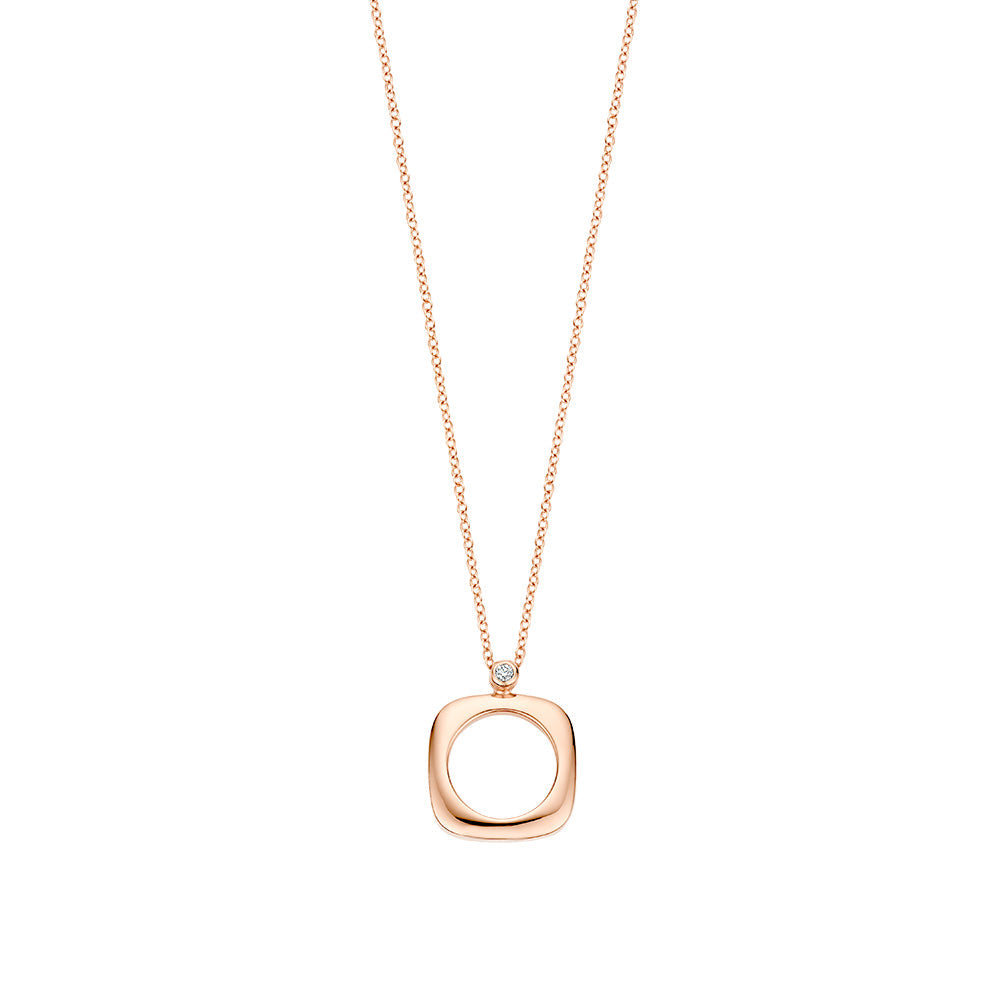 Bigli Elements 18ct Rose Gold Diamond Pendant BIG-005 Image 1