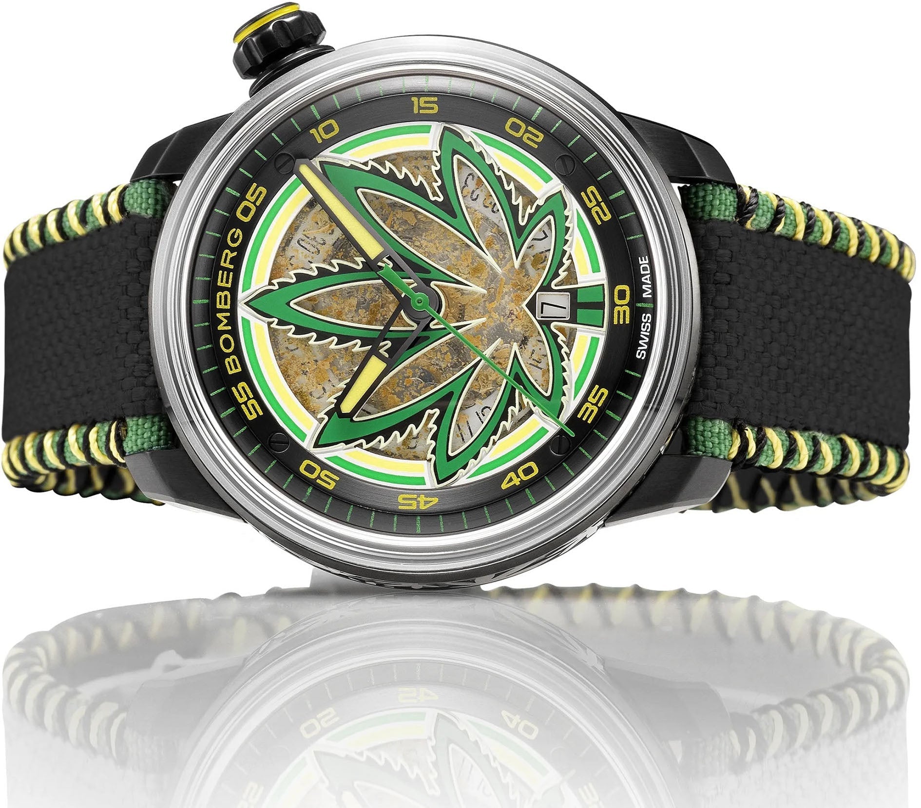 Bomberg BB-01 Auto Cure The Bulldog Black Limited Edition Watch CT43APBA.30-2.11 Image 3