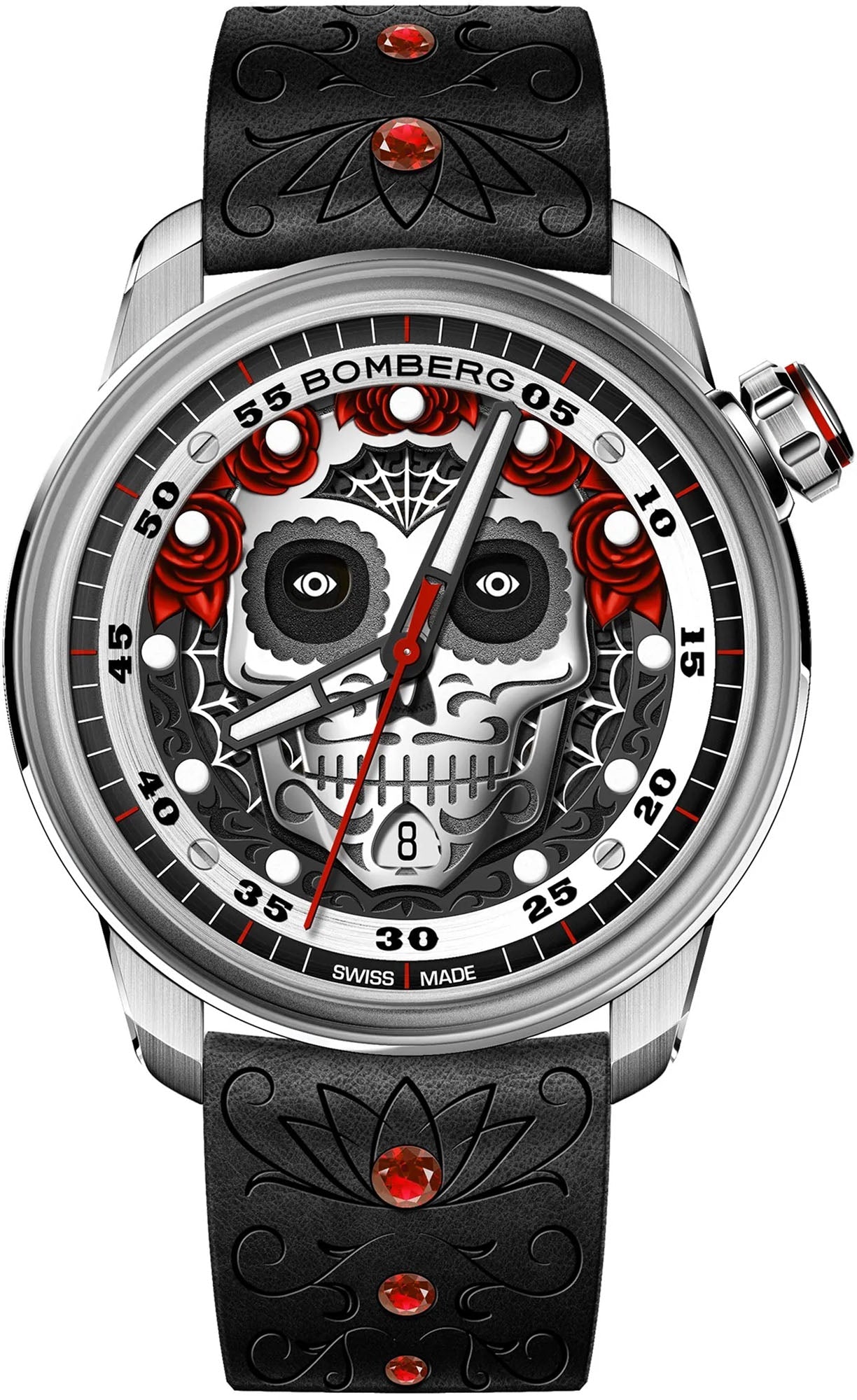 Bomberg BB-01 Auto Dia De Los Muertos Limited Edition Watch CT43ASS.26-1.11 Image 1