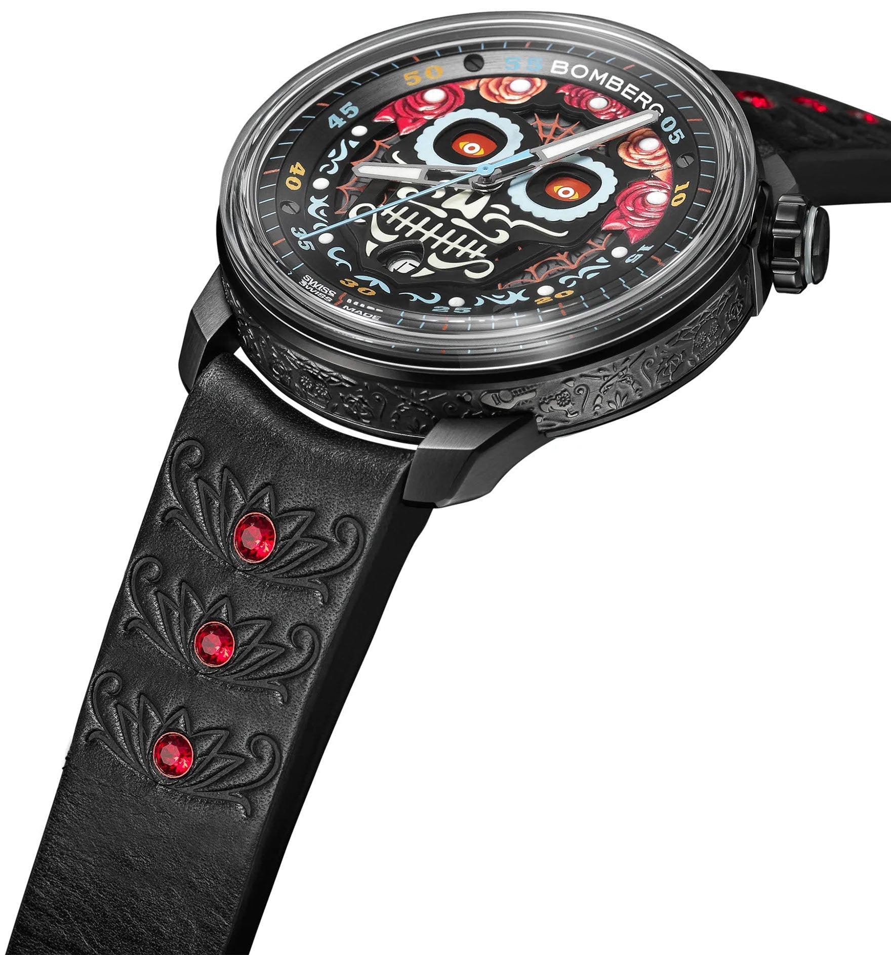 Bomberg BB-01 Auto Mariachi Black Limited Edition Watch CT43APBA.26-2.11 Image 4