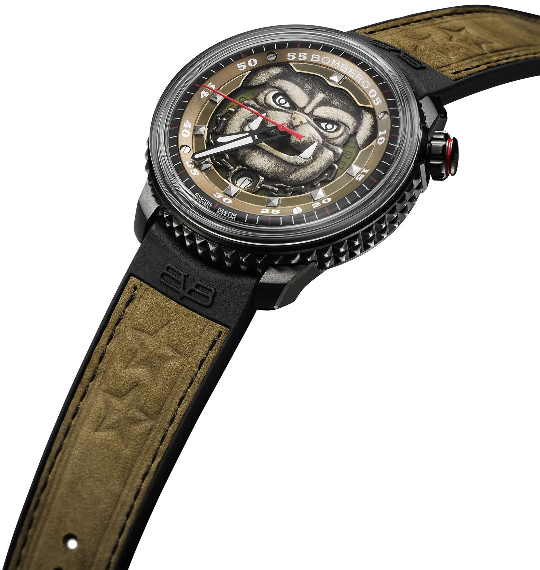 Bomberg BB-01 Auto Military Bulldog Limited Edition Watch CT43APBA.32-1.11 Image 5