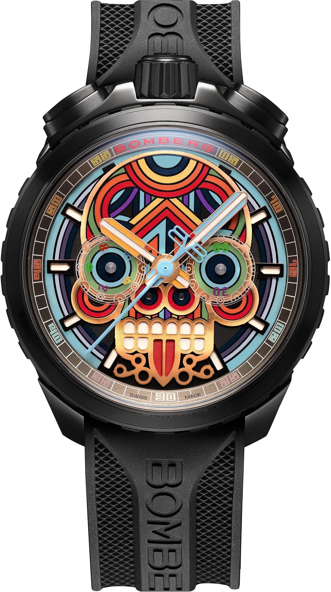 Bomberg Bolt-68 Heritage Golden Maya Watch BS45CHPBA.MAYA-4.11 Image 1