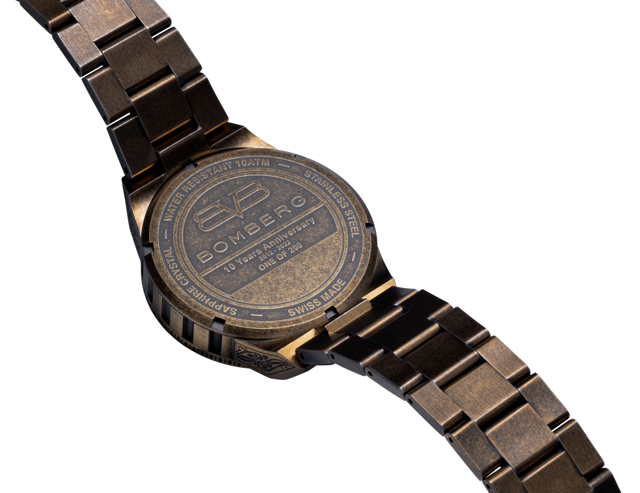 Bomberg Bolt-68 Neo Spartacus Bronze PVD Limited Edition Watch BF43H3PBR.02-3.12 Image 2