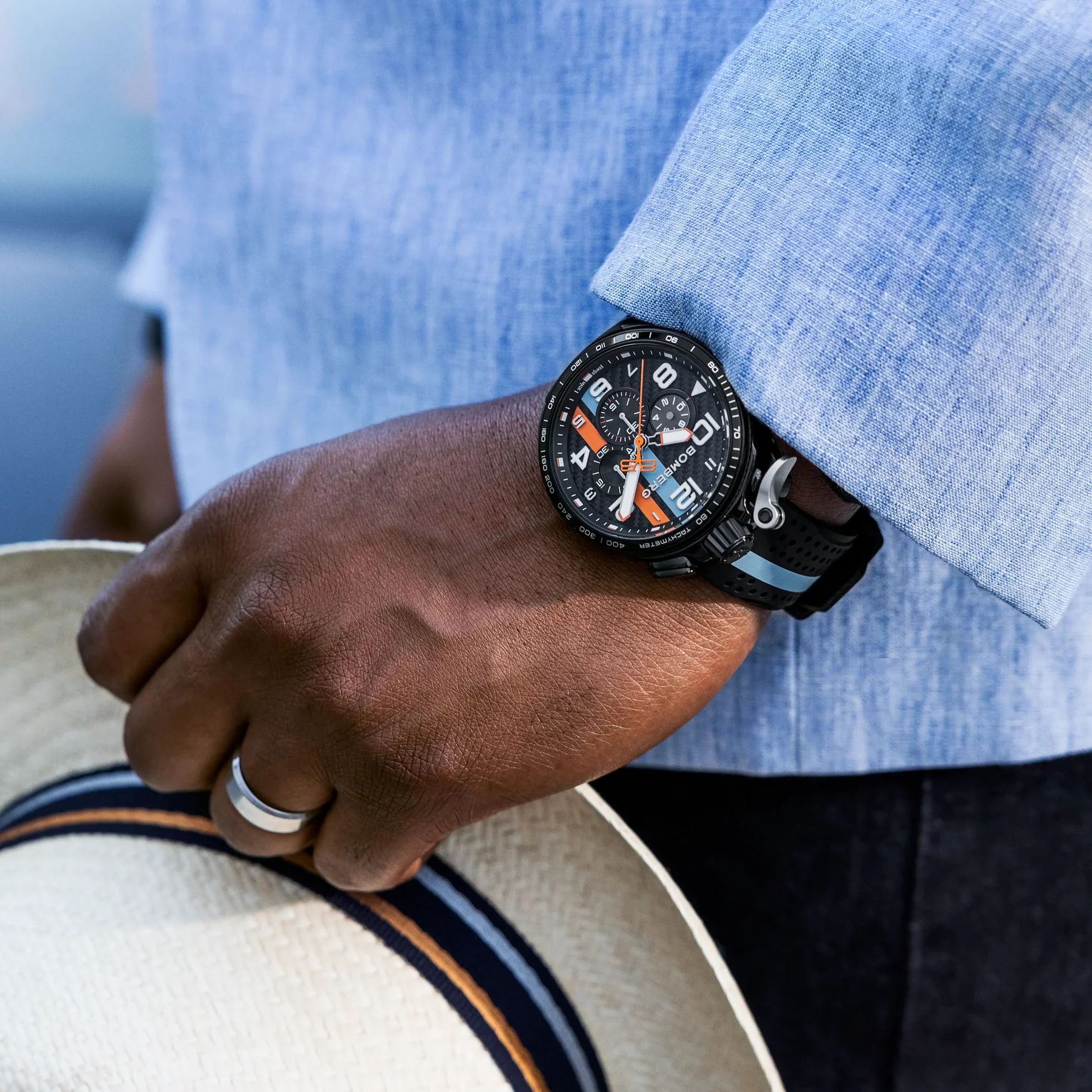 Bomberg BOLT-68 Racing Carbon Edition Watch BS45CHPBA.059-6.2.12 Image 11