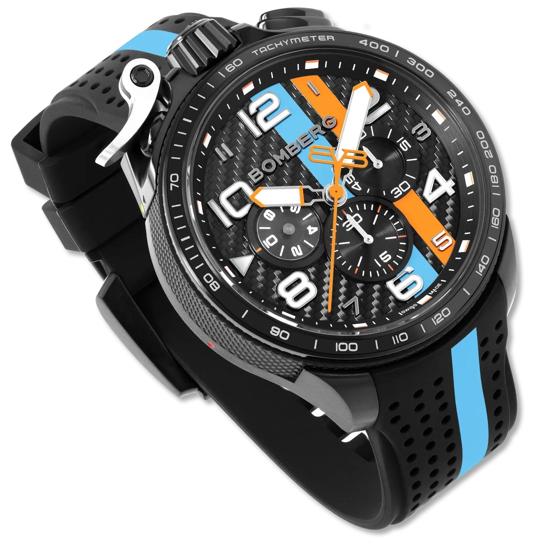 Bomberg BOLT-68 Racing Carbon Edition Watch BS45CHPBA.059-6.2.12 Image 9