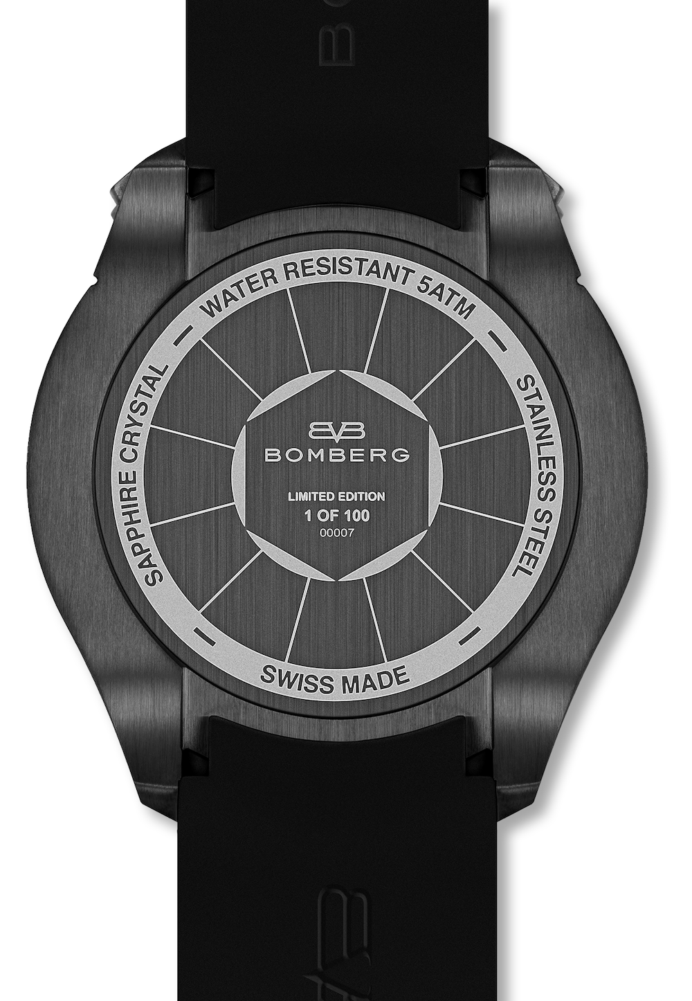 Bomberg Bolt-68 Racing Chroma Carbone Black Limited Edition Watch BS45CHPBA.049-6.2.12 Image 5