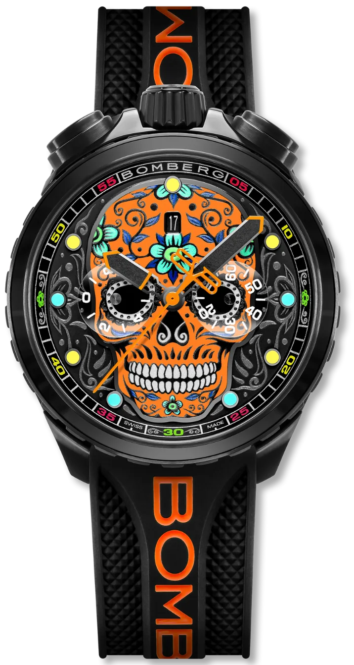Bomberg Sugar Skull Orange Watch BS45CHPBA.060-9.12 Image 1