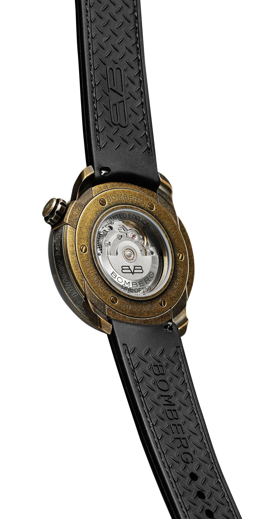 Bomberg Watch BB-01 Auto Spartan Red Black Limited Edition CT43APBR.31-2.11 Image 2