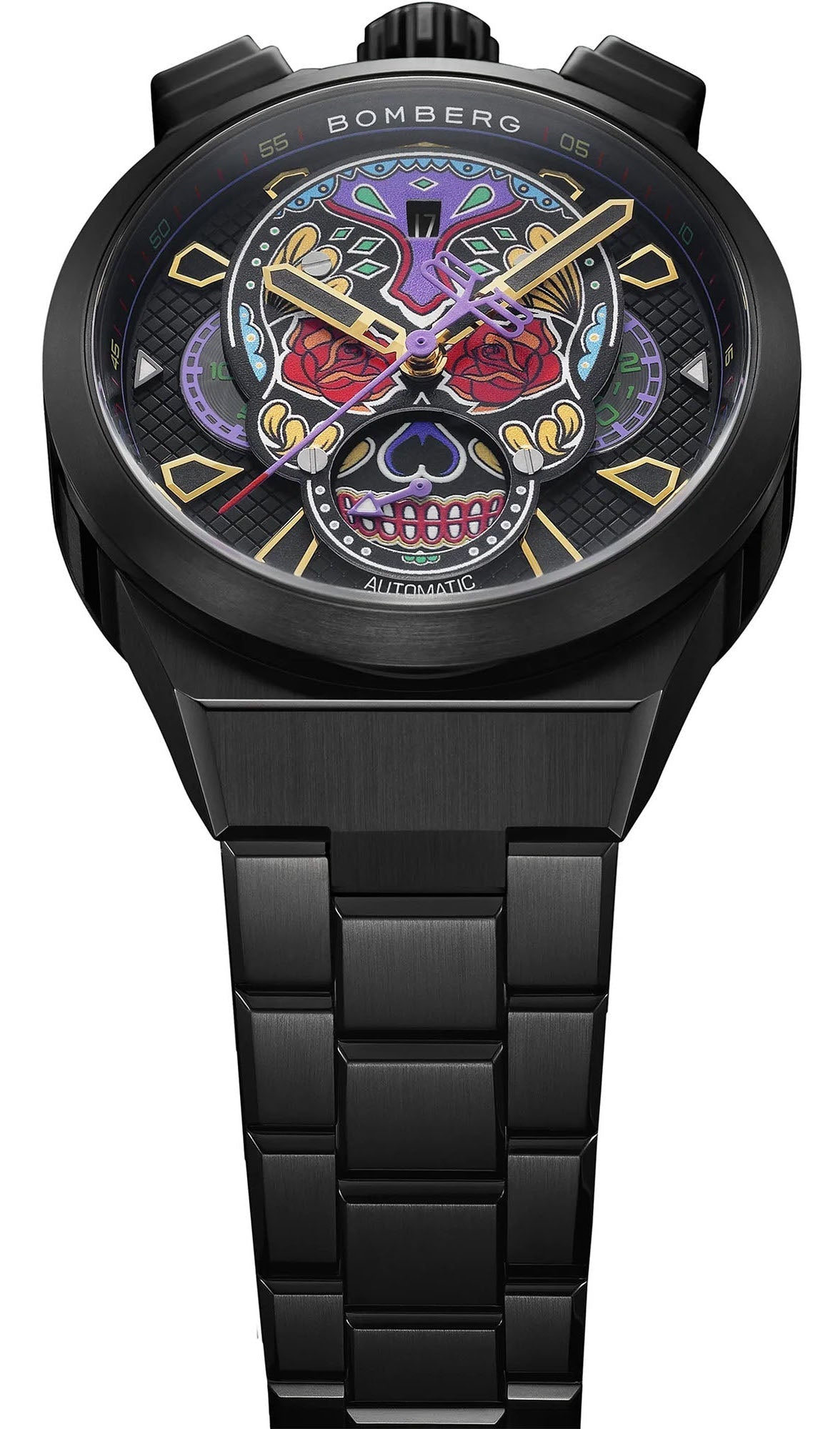 Bomberg Watch Bolt-68 Neo Auto Chrono And Shaving Kit BF44CHAPBA.04-2.12 / SHAV.KIT-SS.01 Image 3