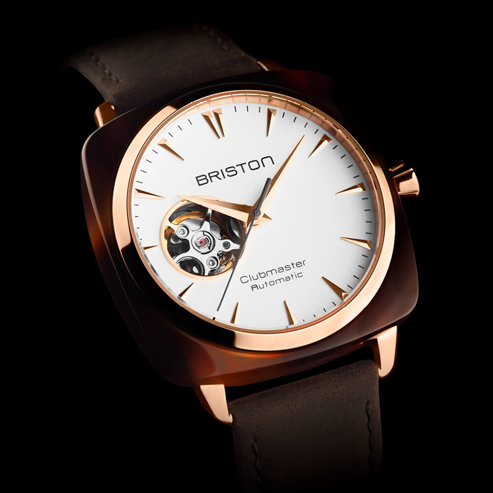 Briston Clubmaster Classic Acetate Gold 19740.PRA.TI.2.LVC Image 2