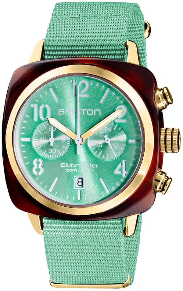 Briston Clubmaster Classic Acetate Gold Watch 19140.PYA.T.29.NGW Image 1