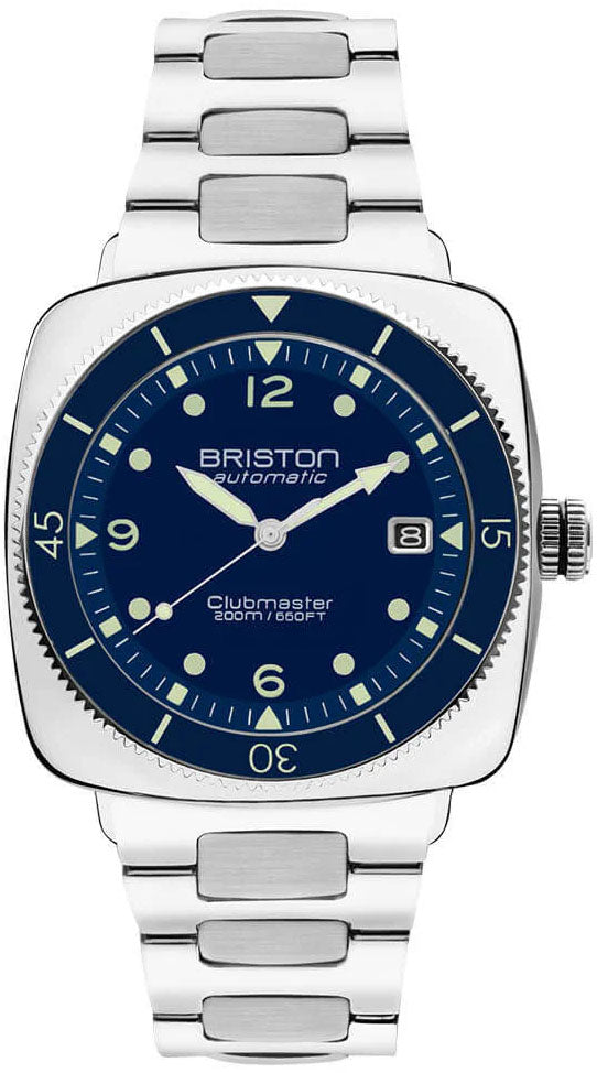 Briston Clubmaster Legend Diver Steel Navy Blue Watch 241740.PS.LD.15.SB Image 1