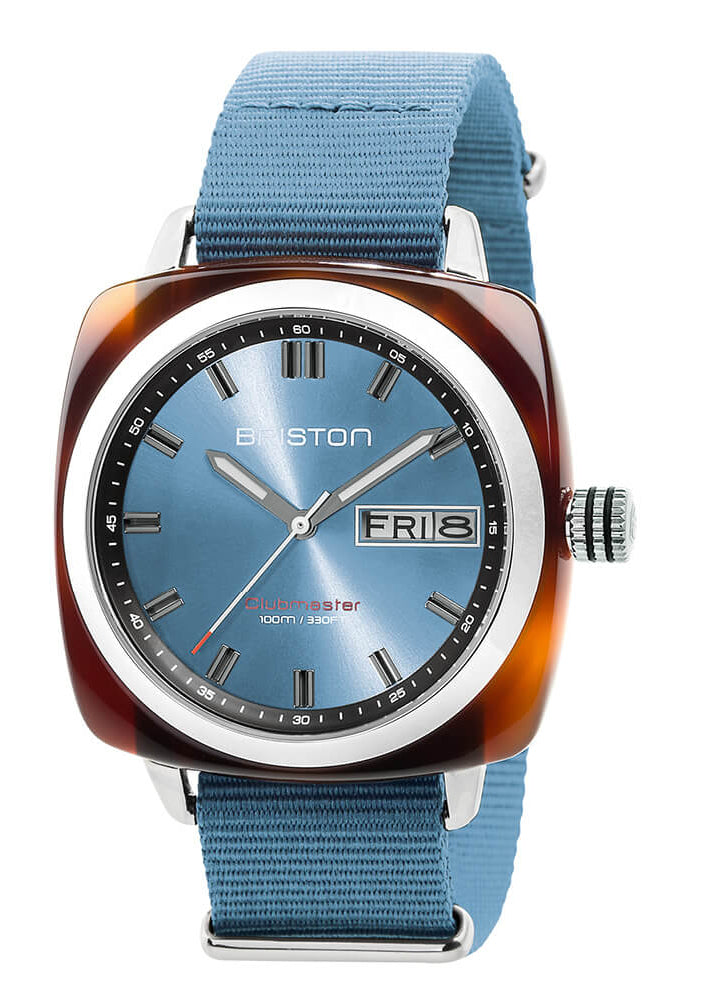 briston-clubmaster-sport-hms-ice-blue-watch-23342-sa-ts-25-nib