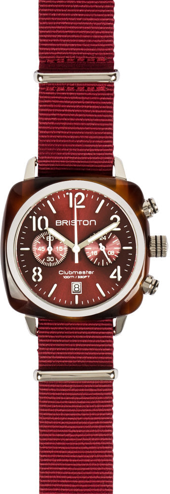 Briston Watch Clubmaster Chrono Date 15140.SA.T.8.NBDX Image 2