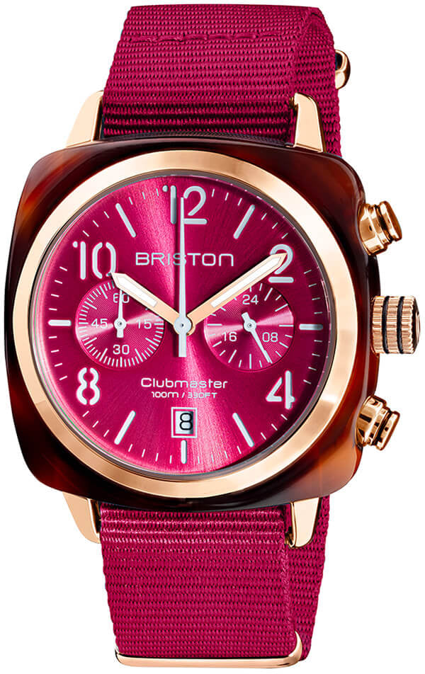Briston Watch Clubmaster Classic Acetate Gold 19140.PRA.T.28.NBER Image 1