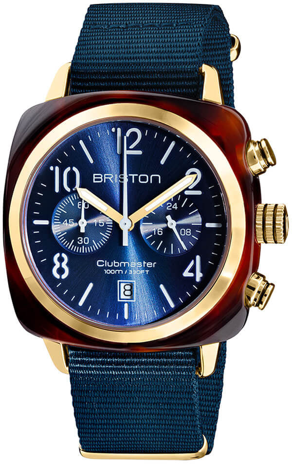 Briston Watch Clubmaster Classic Acetate Gold 19140.PYA.T.33.NMB Image 1
