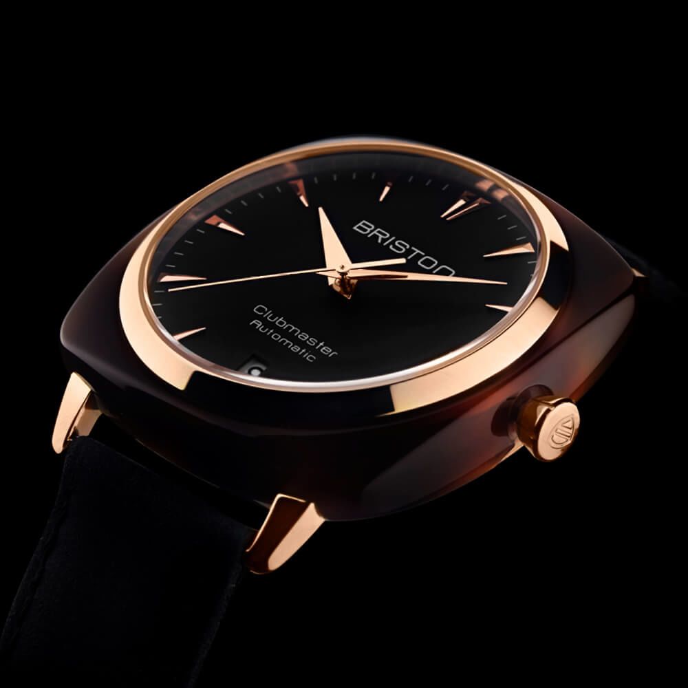 Briston Watch Clubmaster Classic Acetate Gold 19640.PRA.TI.1.LVCH Image 2