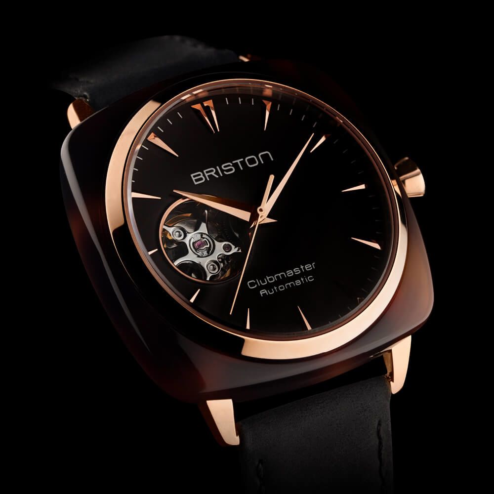 Briston Watch Clubmaster Classic Acetate Gold 19740.PRA.TI.1.LVCH Image 2