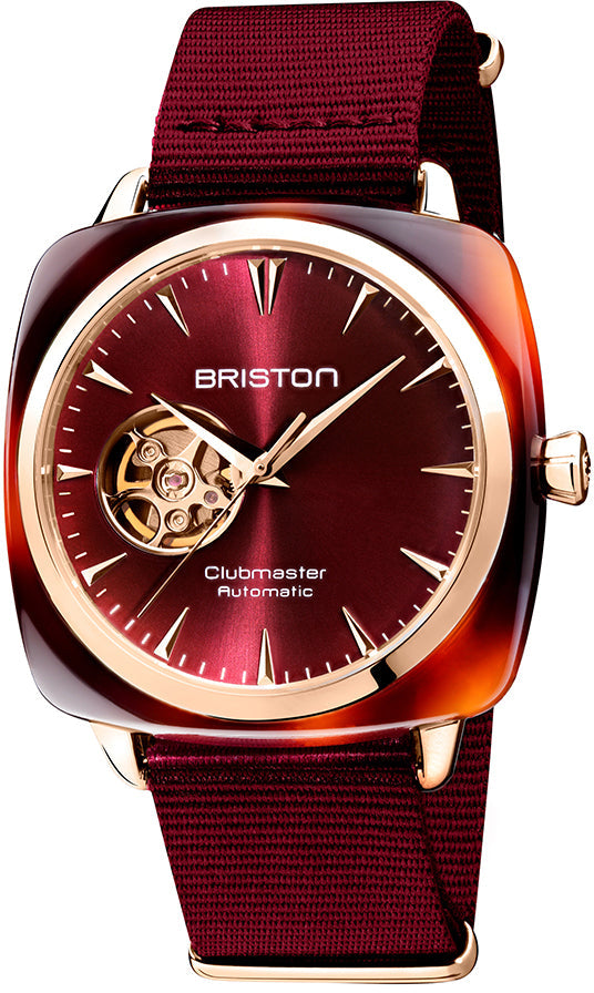 Briston Watch Clubmaster Classic Acetate Gold 19740.PRA.TI.8.NBDX Image 1