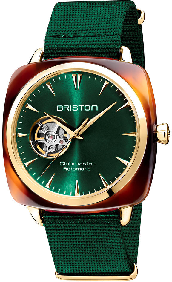 Briston Watch Clubmaster Classic Acetate Gold 19740.PYA.TI.10.NBG Image 1