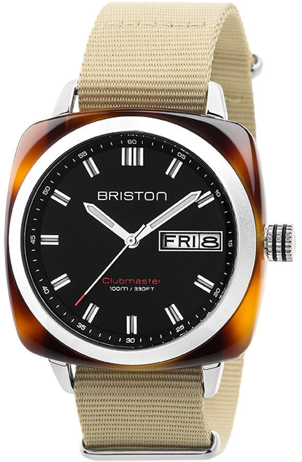 Briston Watch Clubmaster Diver Polished Steel 17642.PS.D.18.LVBR Image 1