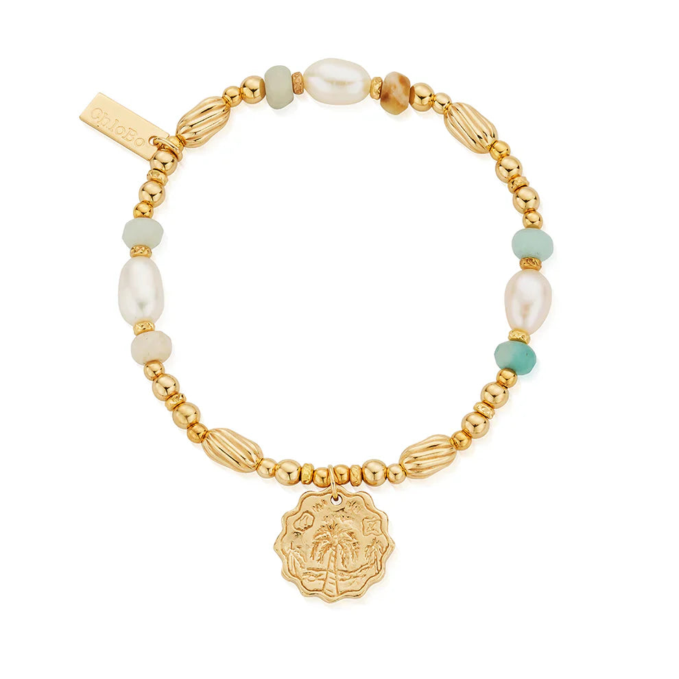 ChloBo Gold Plated Dreamers Paradise Bracelet CBO-738 Image 1