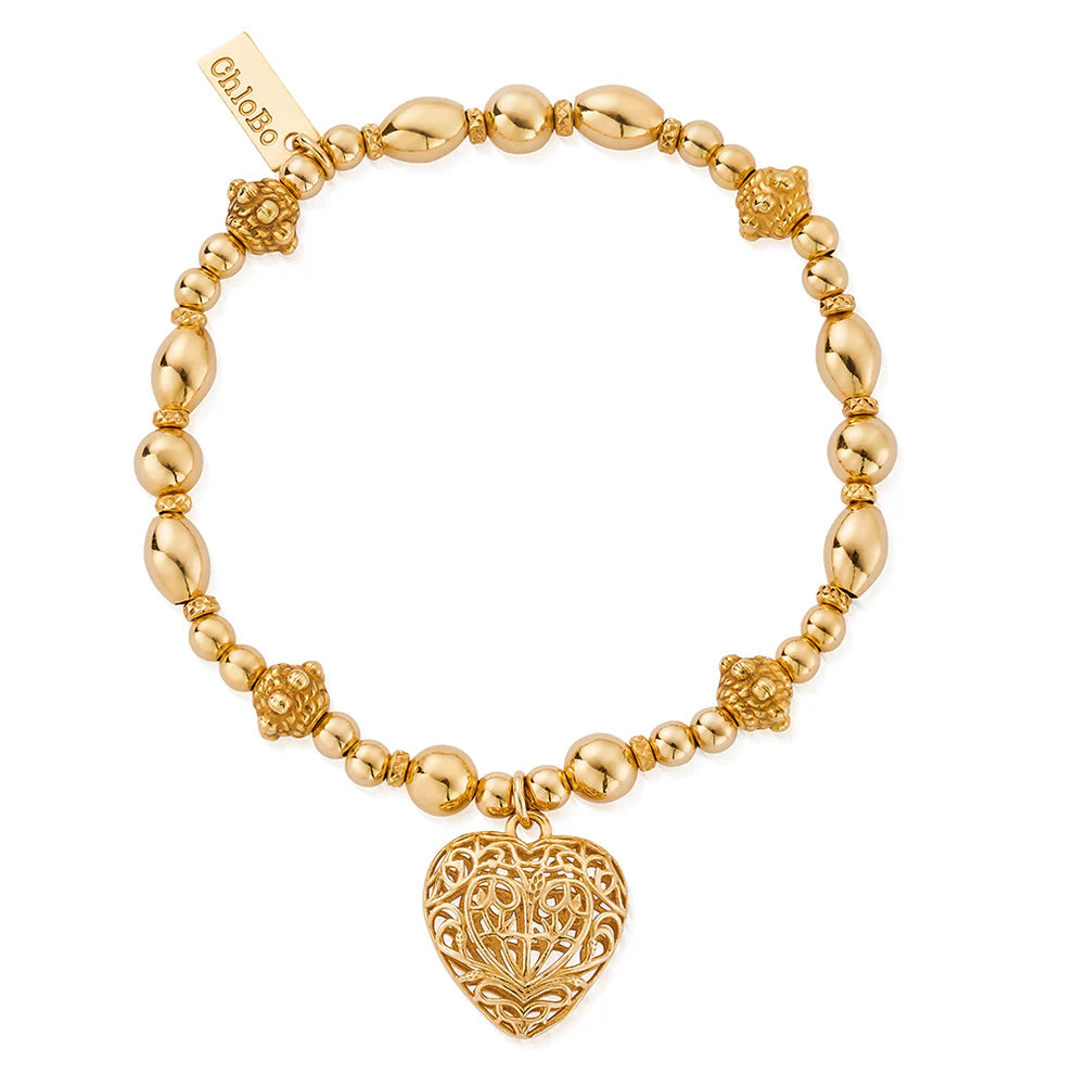 Chlobo Gold Plated Inner Glow Bracelet CBO-667 Image 1
