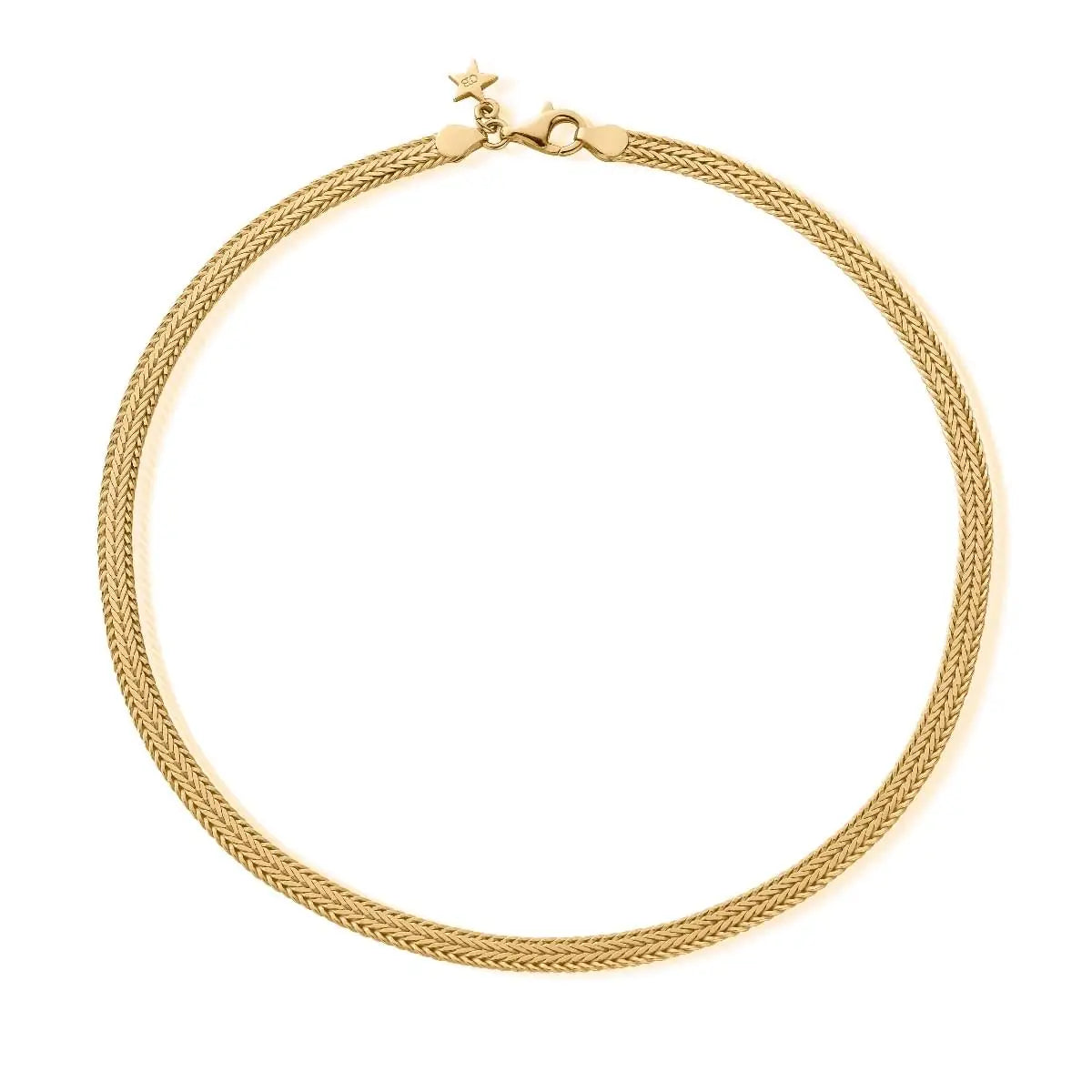 ChloBo Gold Plated Sterling Silver The Tide Necklace CBO-430 Image 1