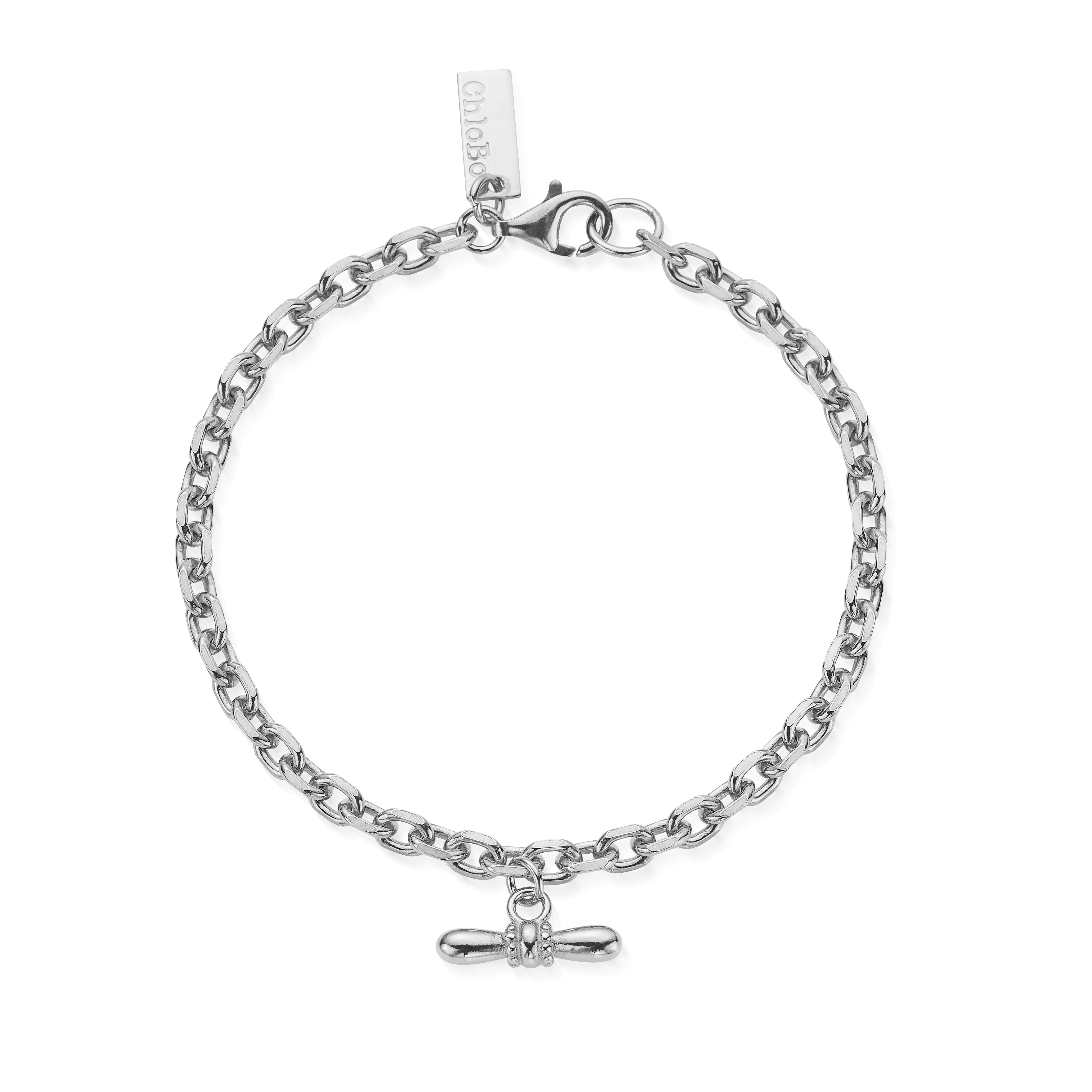 ChloBo Sterling Silver Balanced Aura Bracelet CBO-475 Image 1