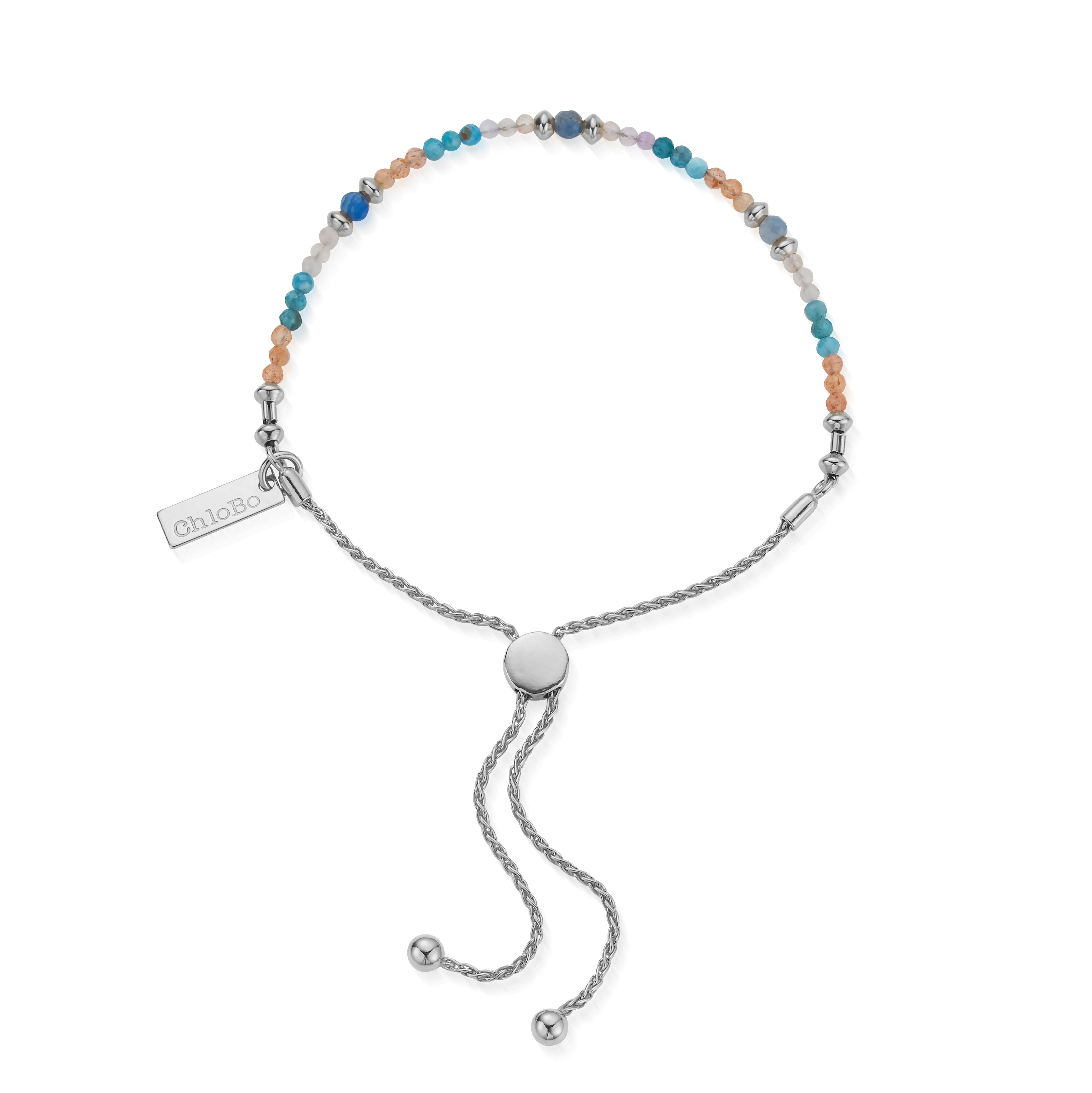 ChloBo Sterling Silver Blissful Freedom Adjustable Bracelet CBO-491 Image 1