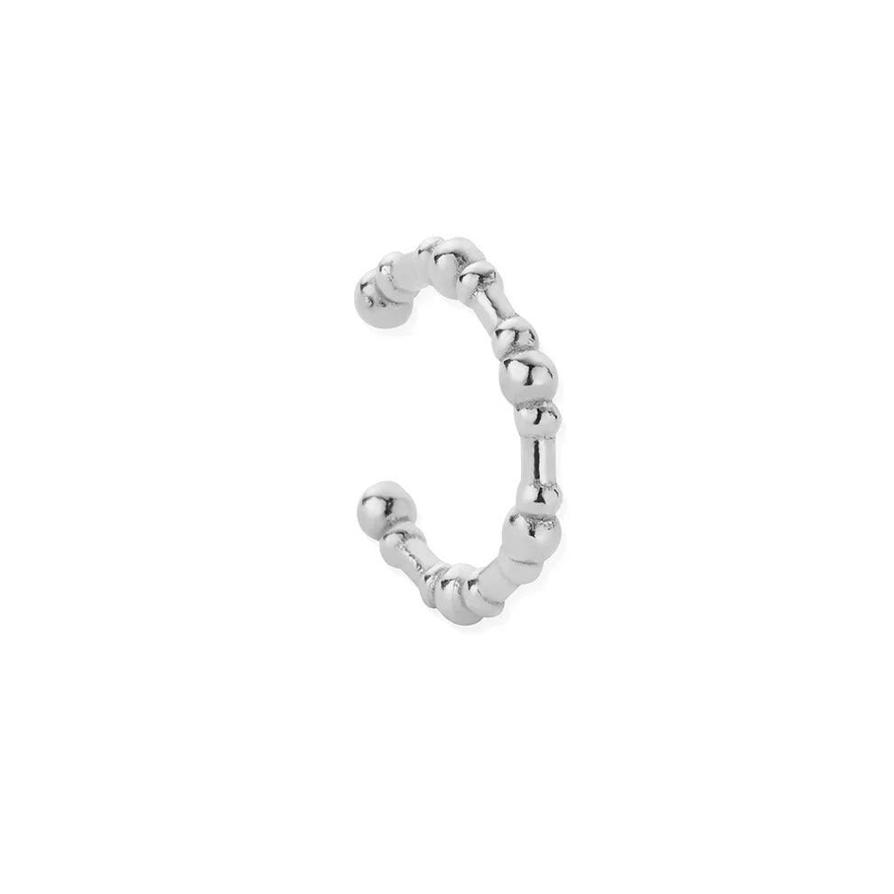 Chlobo Sterling Silver Bobble Cuff Earring CBO-660 Image 1