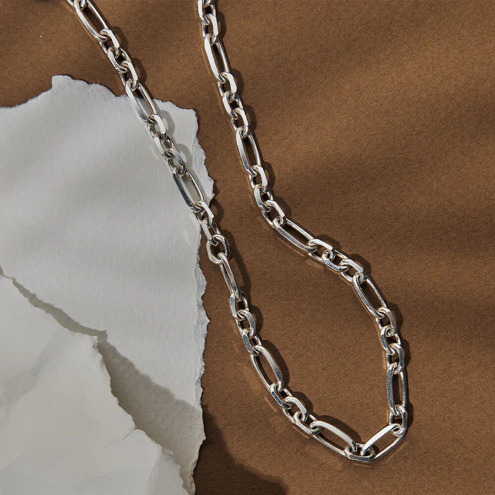 Chlobo Sterling Silver Chain Of Courage Necklace CBO-657 Image 2