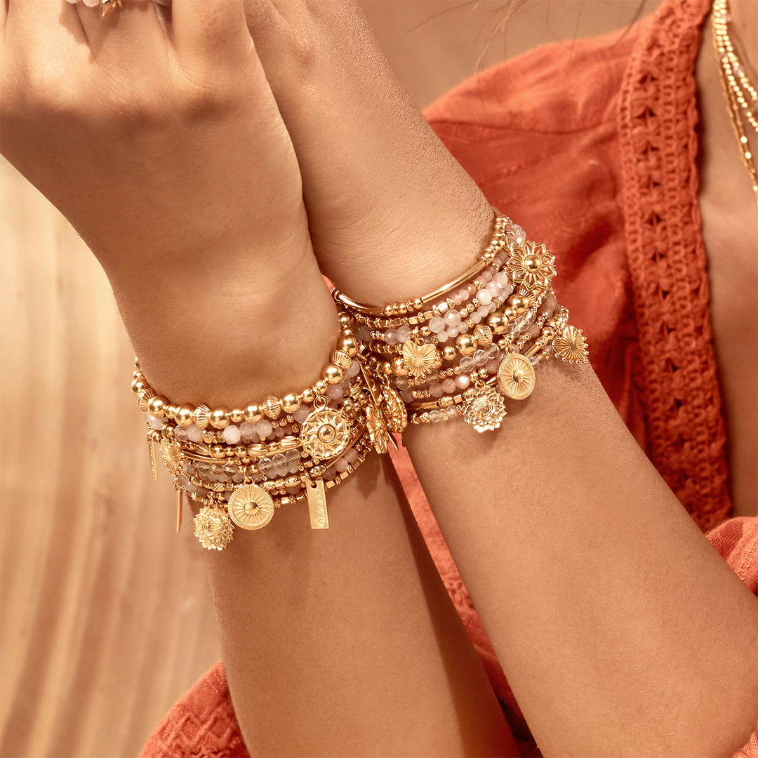 ChloBo Sterling Silver Gold Plated Joyful Energy Bracelet CBO-126 Image 3