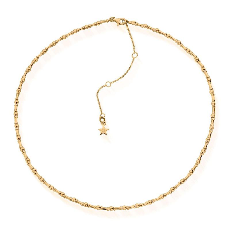 ChloBo Sterling Silver Gold Plated Rhythm Of Water Necklace CBO-110 Image 1