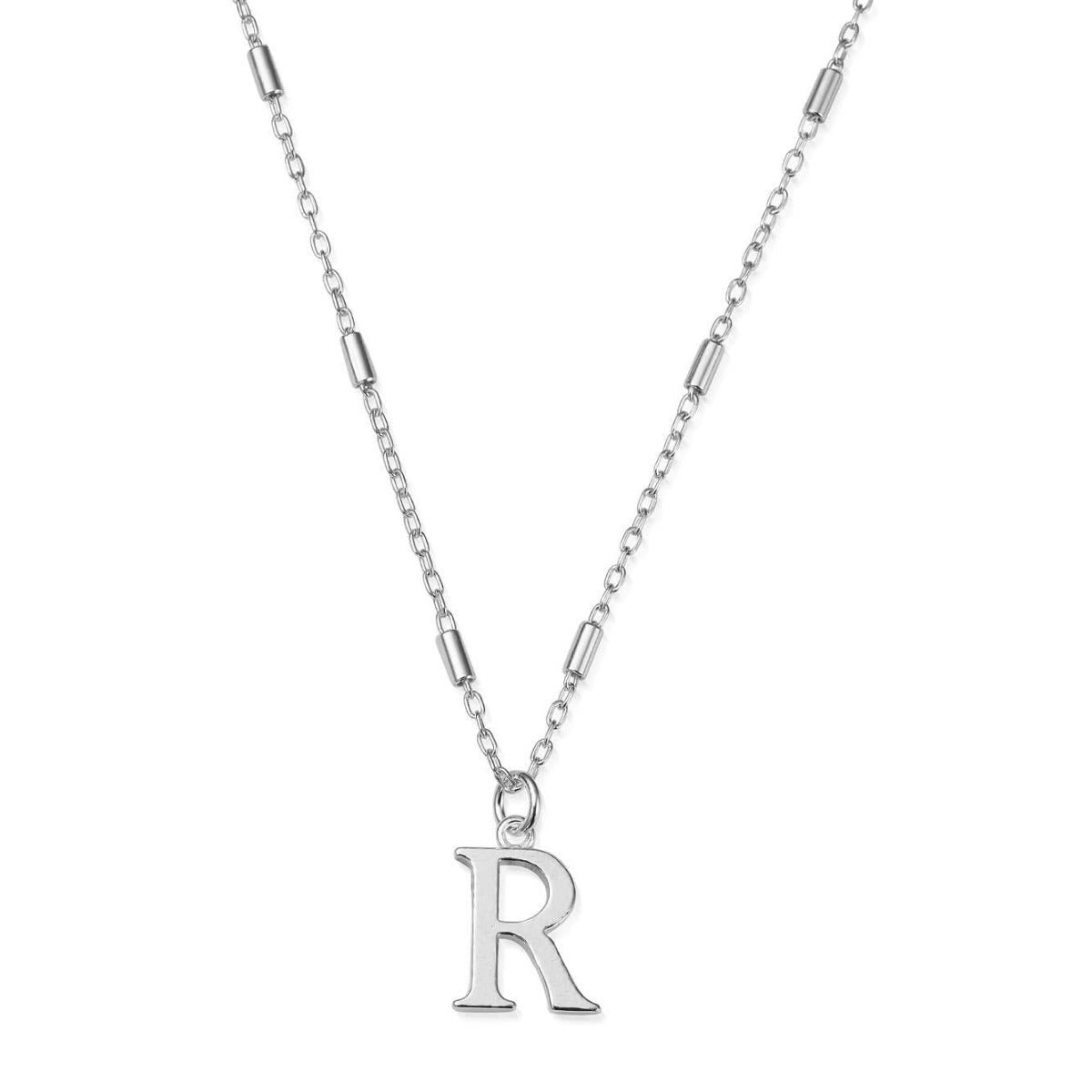 ChloBo Sterling Silver Initial Necklace R CBO-269 Image 1