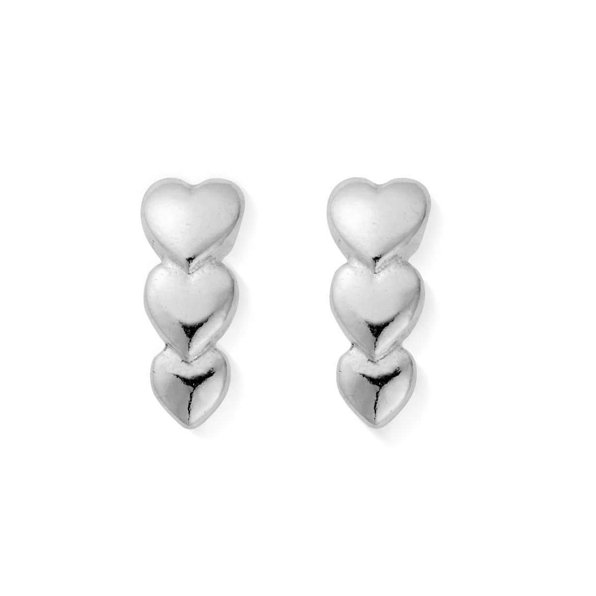 ChloBo Sterling Silver Life Lover Stud Earrings CBO-186 Image 1