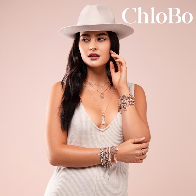 ChloBo Sterling Silver Open Love Heart Stud Earrings CBO-093 Image 2