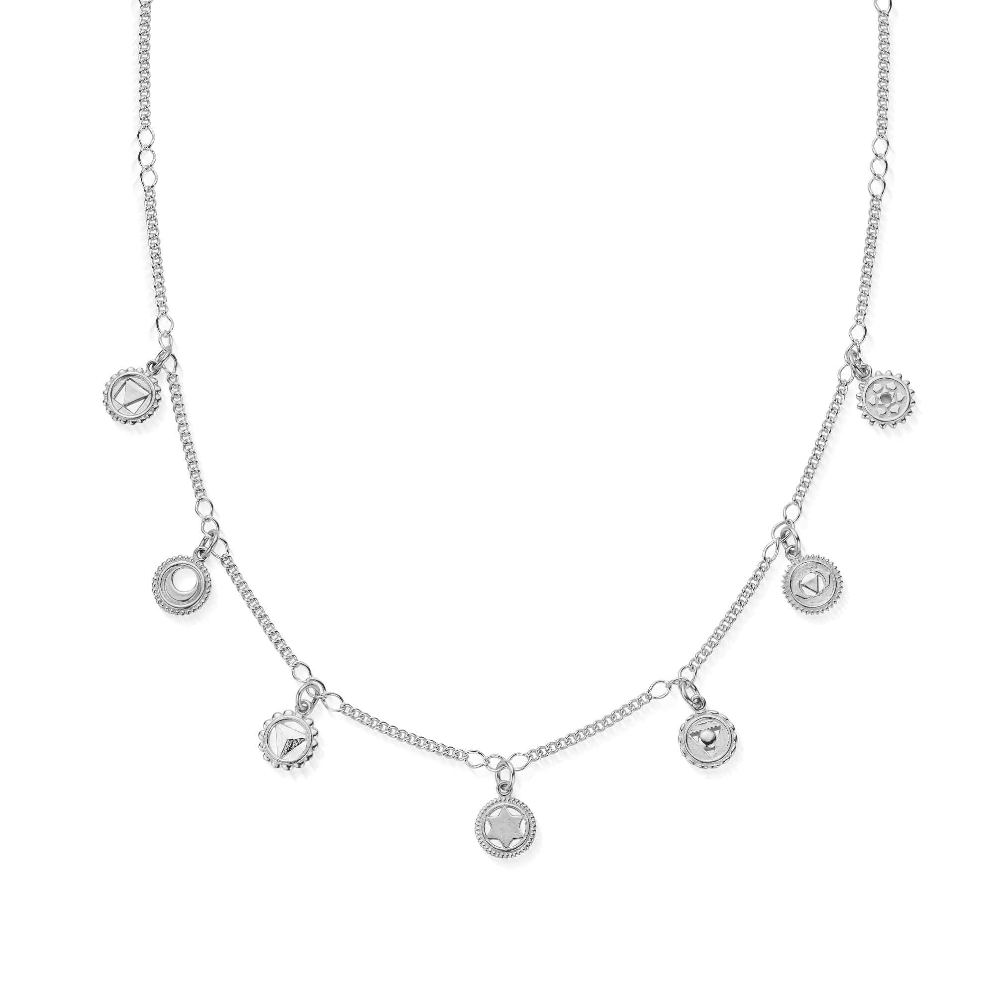 ChloBo Sterling Silver Positive Vibes Necklace CBO-509 Image 1