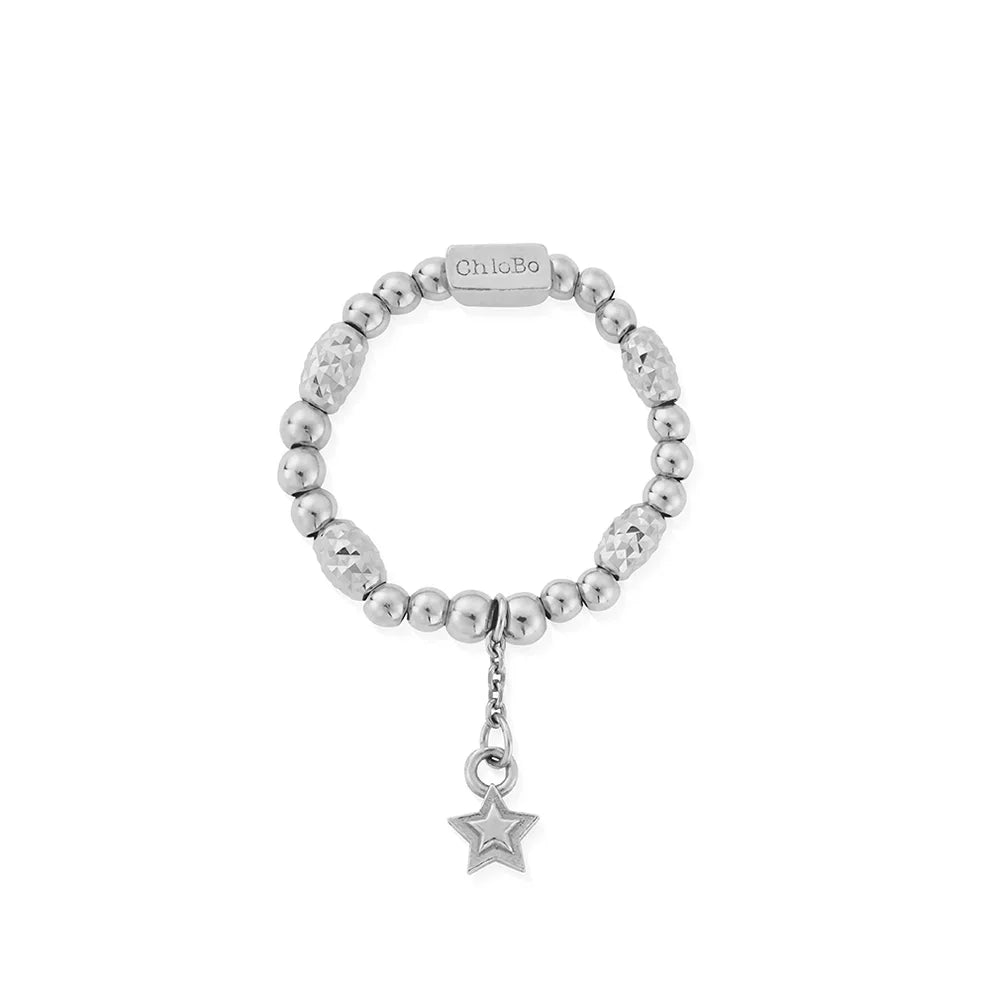 Chlobo Sterling Silver Radiant Essence Ring CBO-687/L Image 1