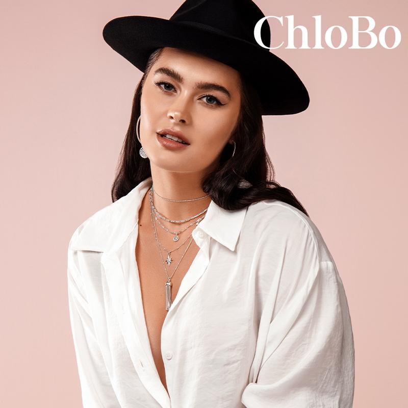 ChloBo Sterling Silver Rhythm Of Water Necklace CBO-109 Image 4