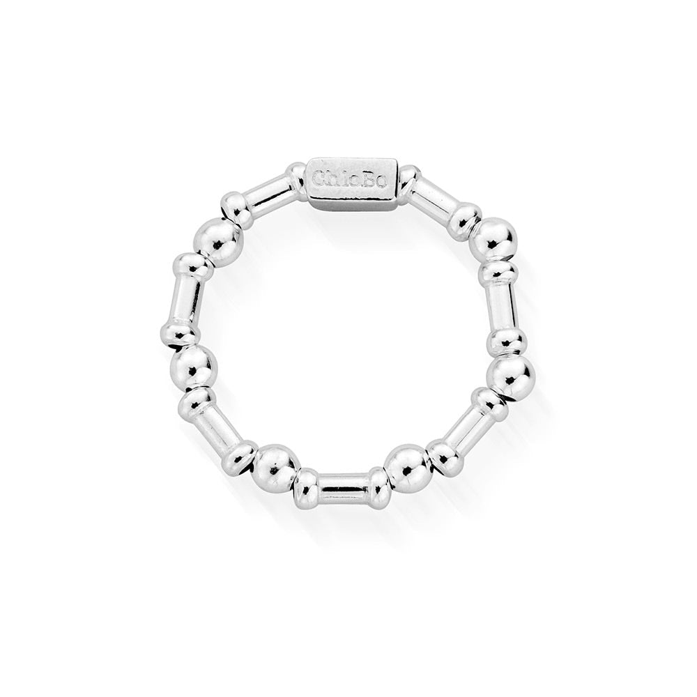 ChloBo Sterling Silver Rhythm Of Water Ring CBO-200/S Image 1