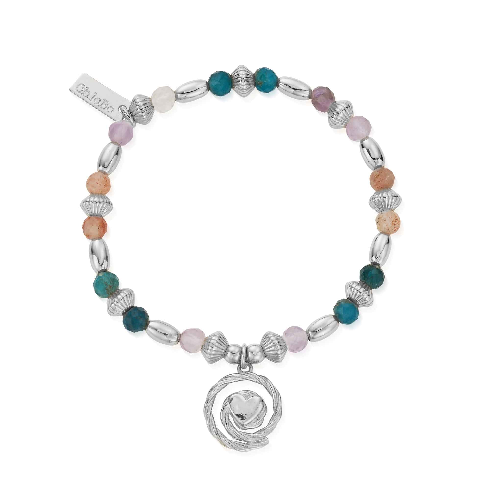ChloBo Sterling Silver Spiritual Love Bracelet CBO-483 Image 1