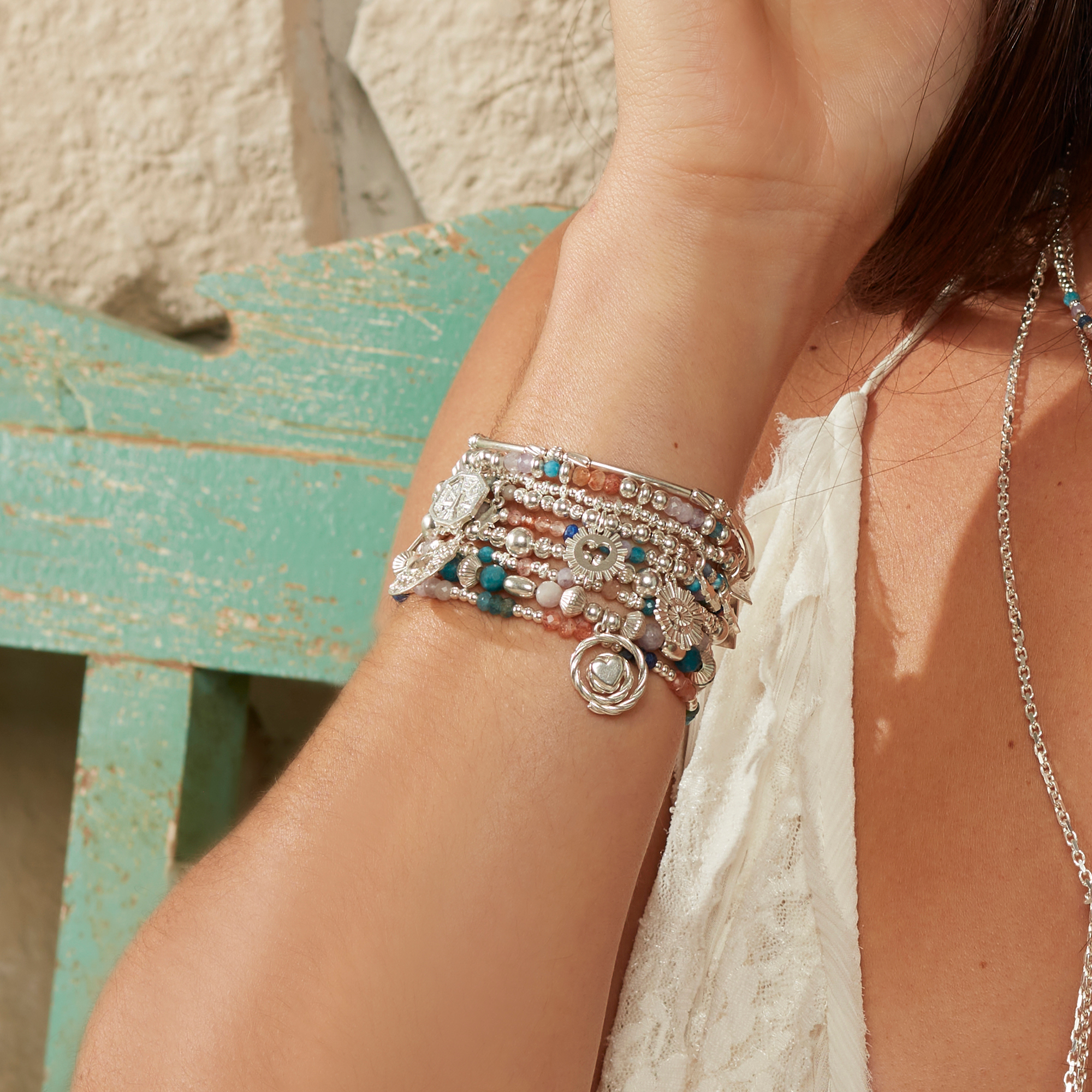 ChloBo Sterling Silver Spiritual Love Bracelet CBO-483 Image 3